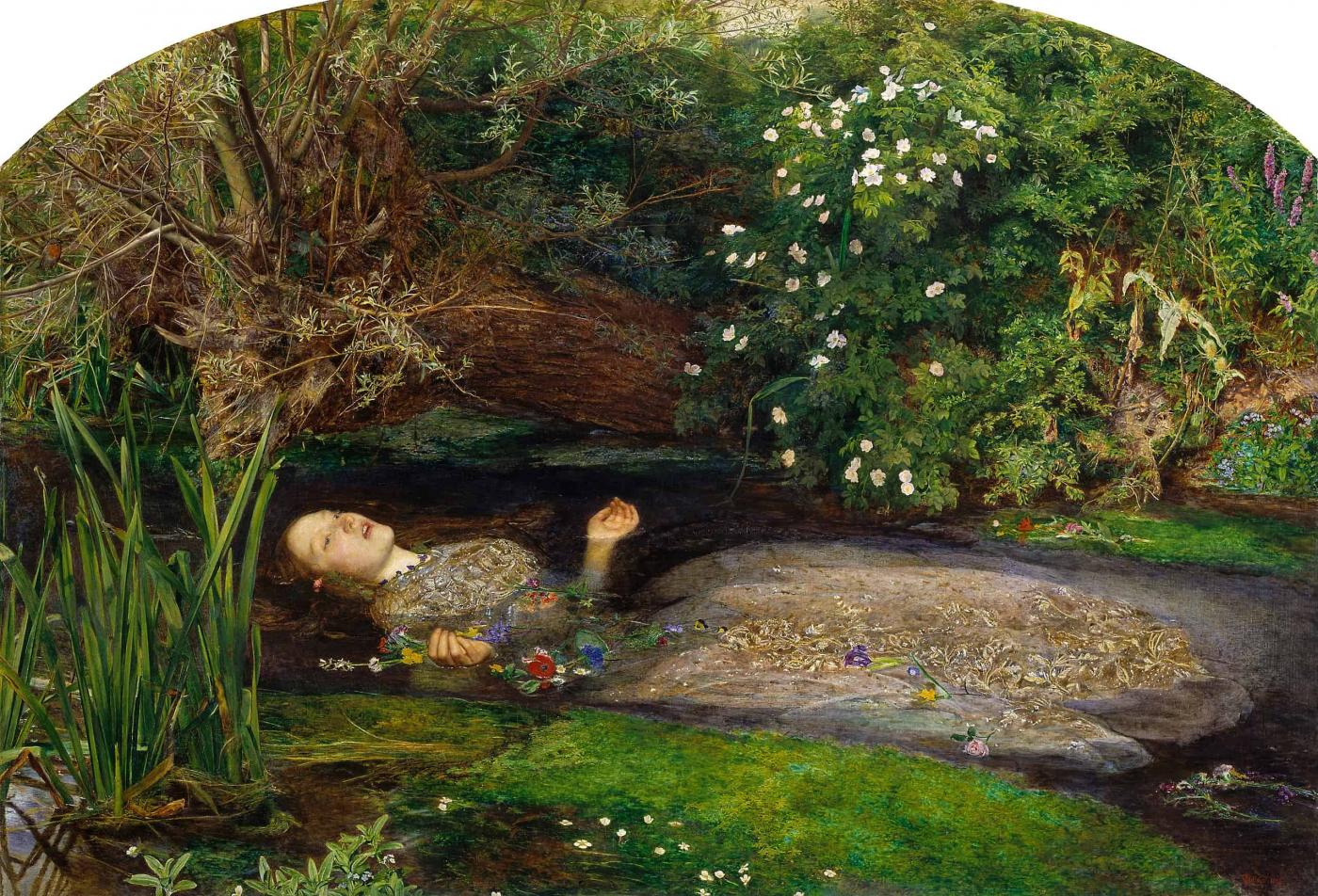 J.E. Millais: ’Ofelia’