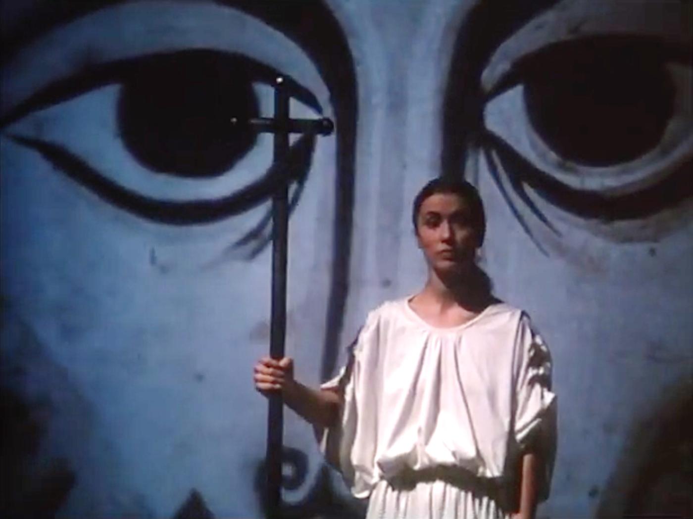 den kvindelige Parsifal med korset