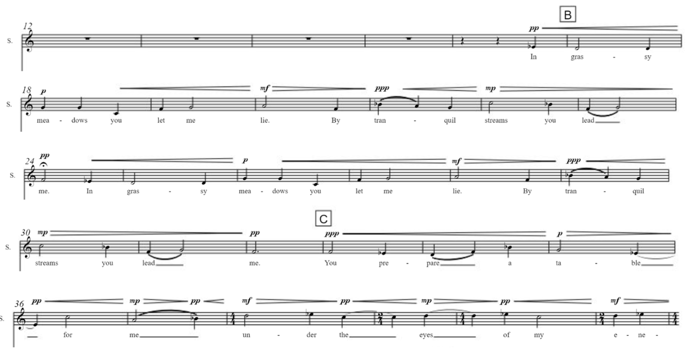 Sammenklipning af 3. sats