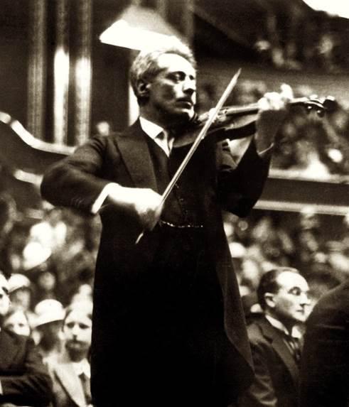 Fritz Kreisler ved en koncert i Royal Albert Hall, London (1932)